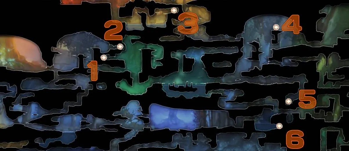 Ori Map Locations at Delano blog