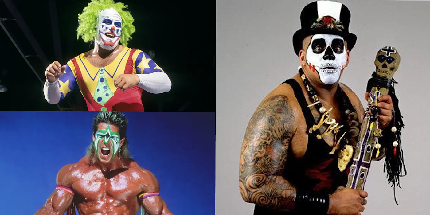 5 Best Wrestling Face Paint Of The 1990s (& 5 Worst)