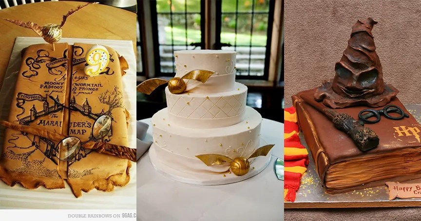 15 Jaw Droppingly Gorgeous Harry Potter Themed Cakes