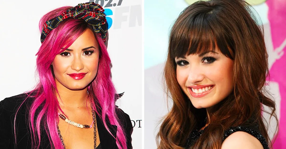 Demi Lovato's Hair Transformation Over The Years 20 Pics