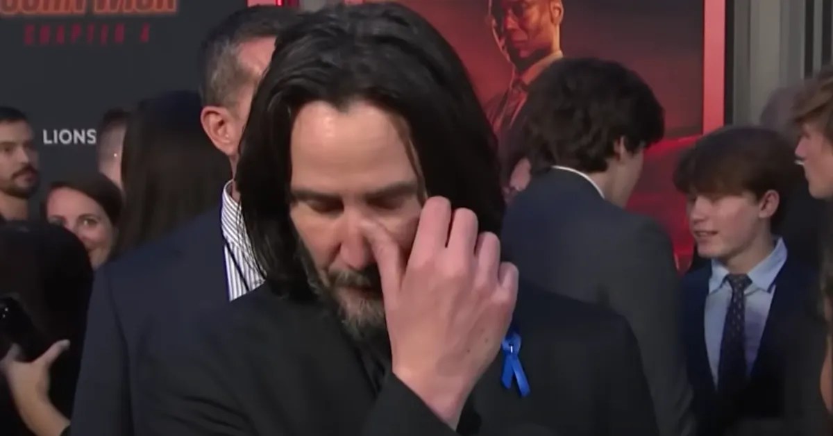 Keanu Reeves Sad