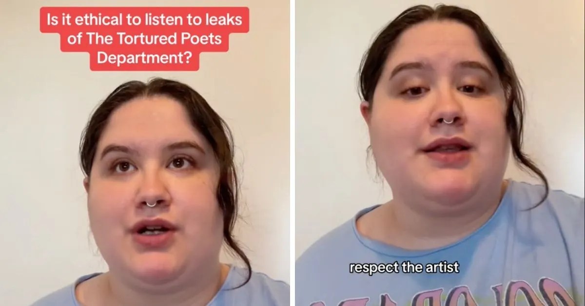TikToker Asks If Listening To Taylor Swift's New Album 'Leak' Is