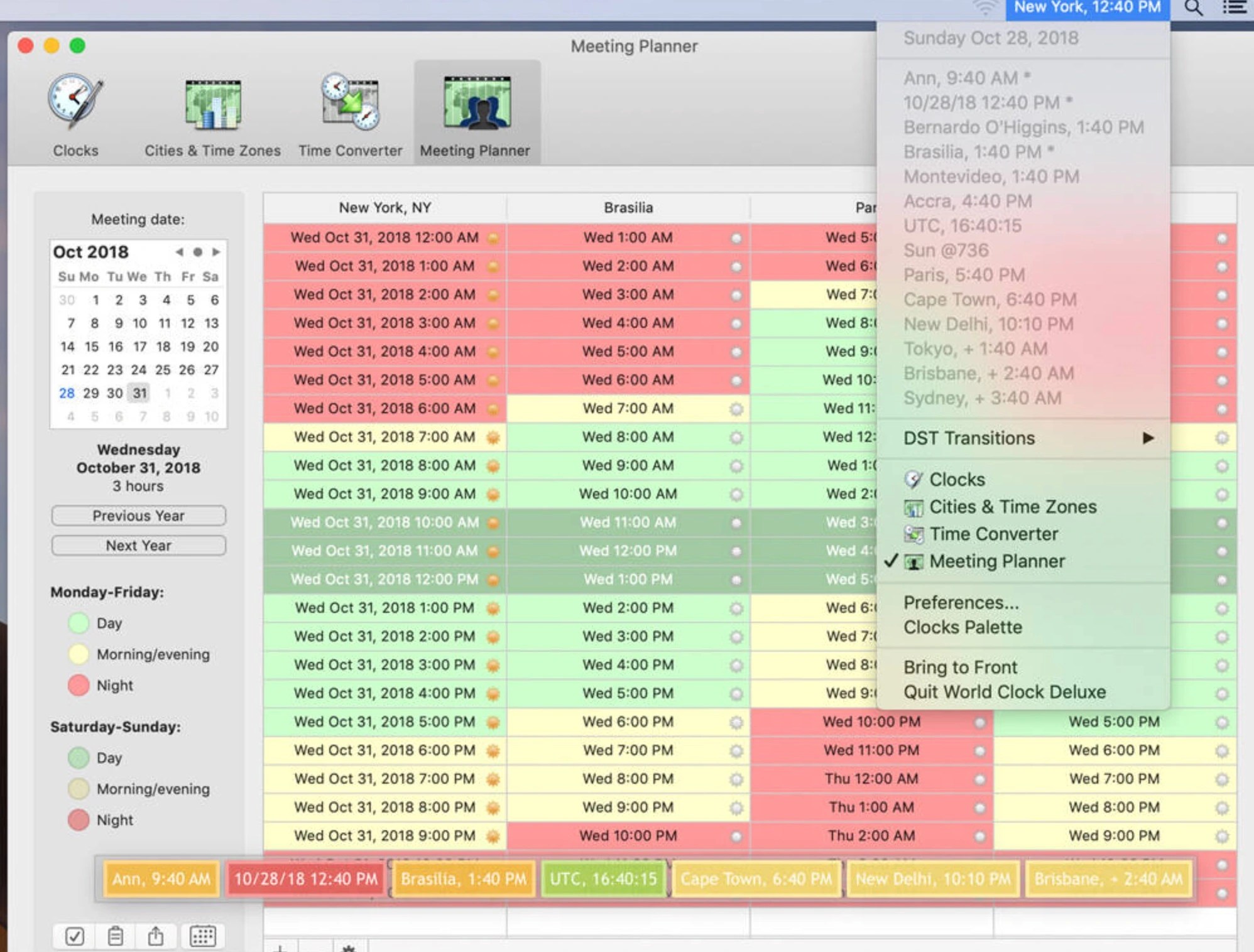 World Clock Deluxe for Mac(世界时钟豪华版)_Rose_InfoQ写作社区