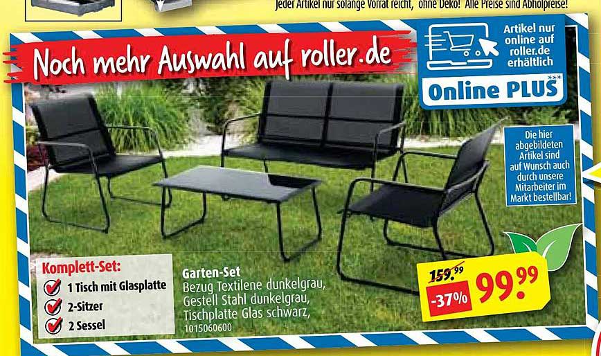 Garten Set Angebot Bei Roller