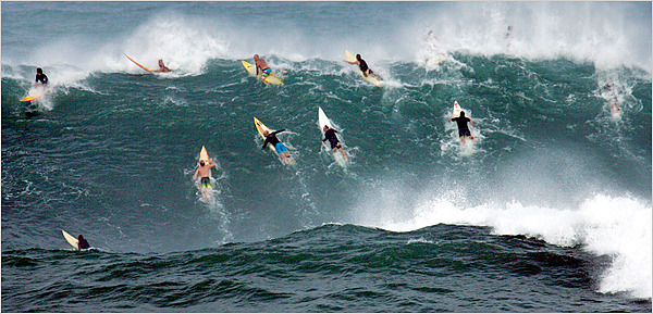 BigWave Surfing Event Postponed in Hawaii The New York Times