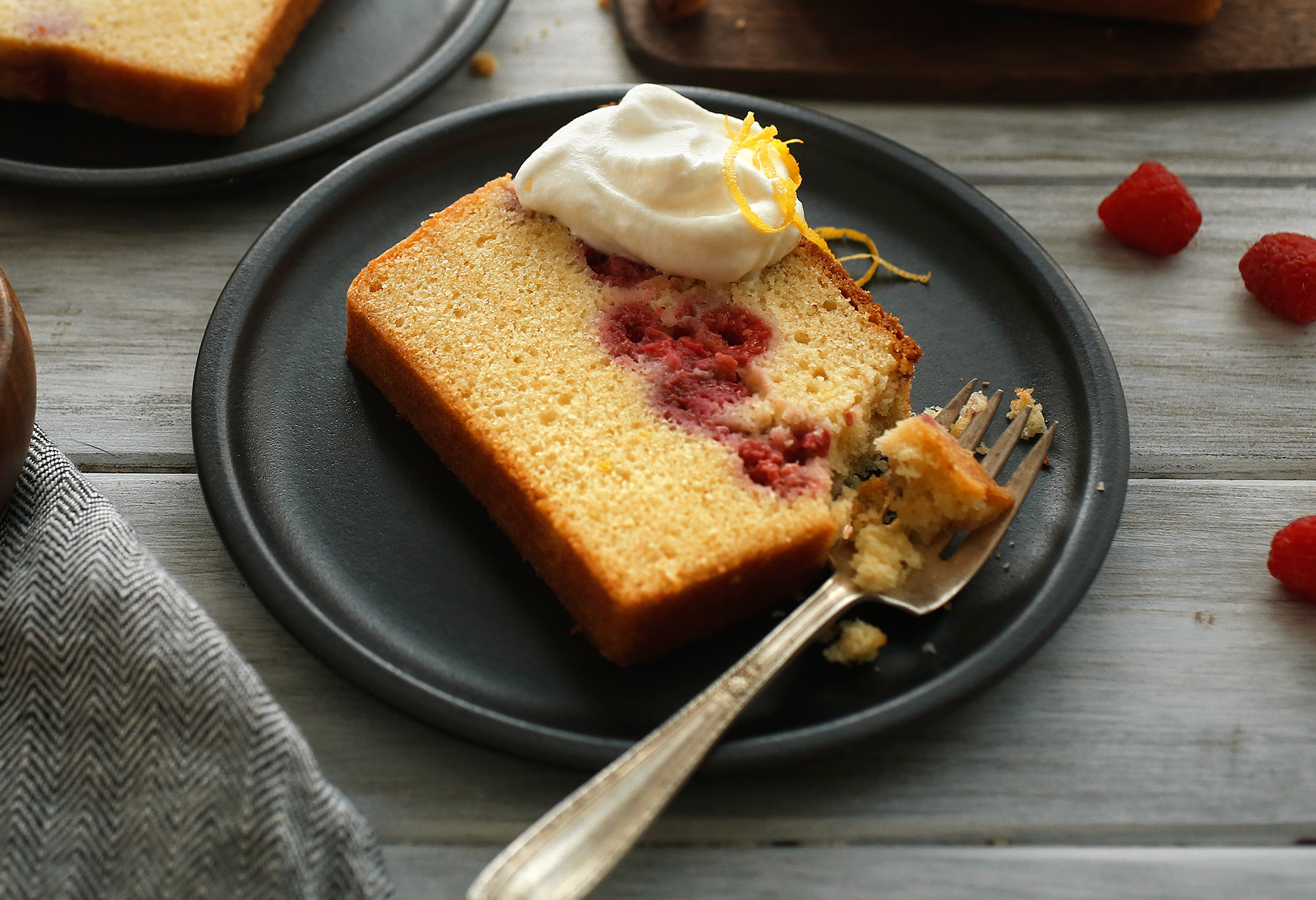 Poundcake Filled With Fresh Raspberries Recipe NYT Cooking