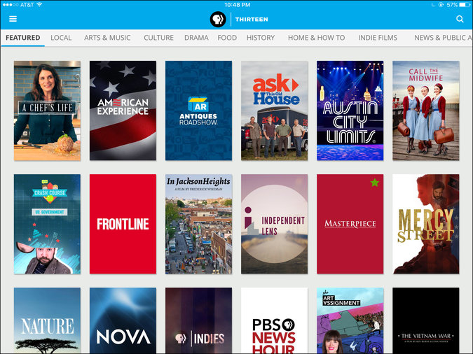Watch PBS Shows Online or Off The New York Times