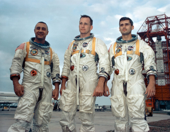 50 Years After Apollo Disaster, Memorial for 3 Men, and for Era The