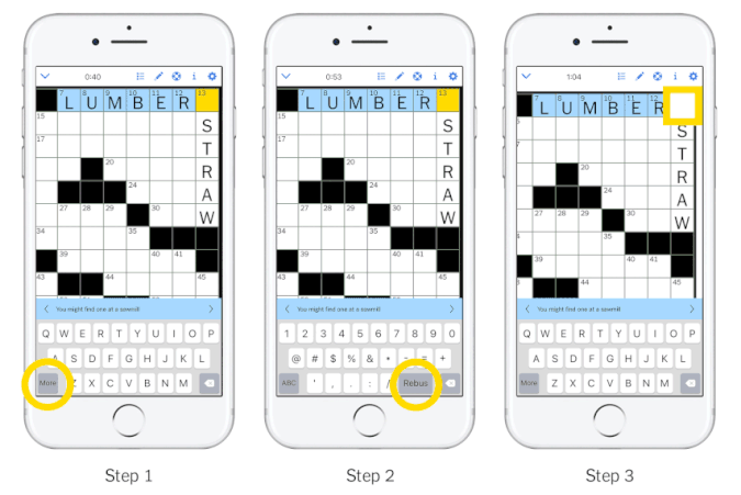 Yes, You Can Write More Than One Letter in a Square The New York Times