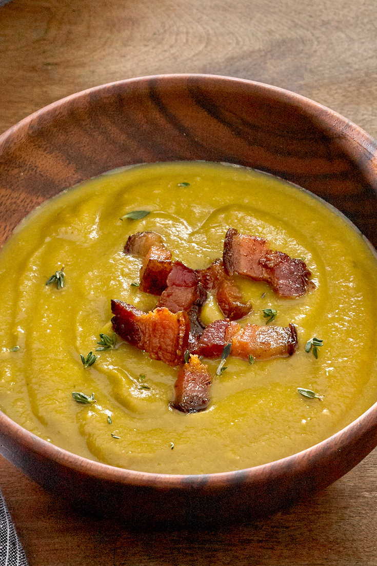 Hearty Split Pea Soup With Bacon Recipe NYT Cooking