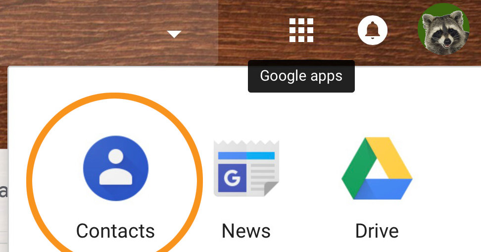 Finding Your Contacts in the New Gmail The New York Times