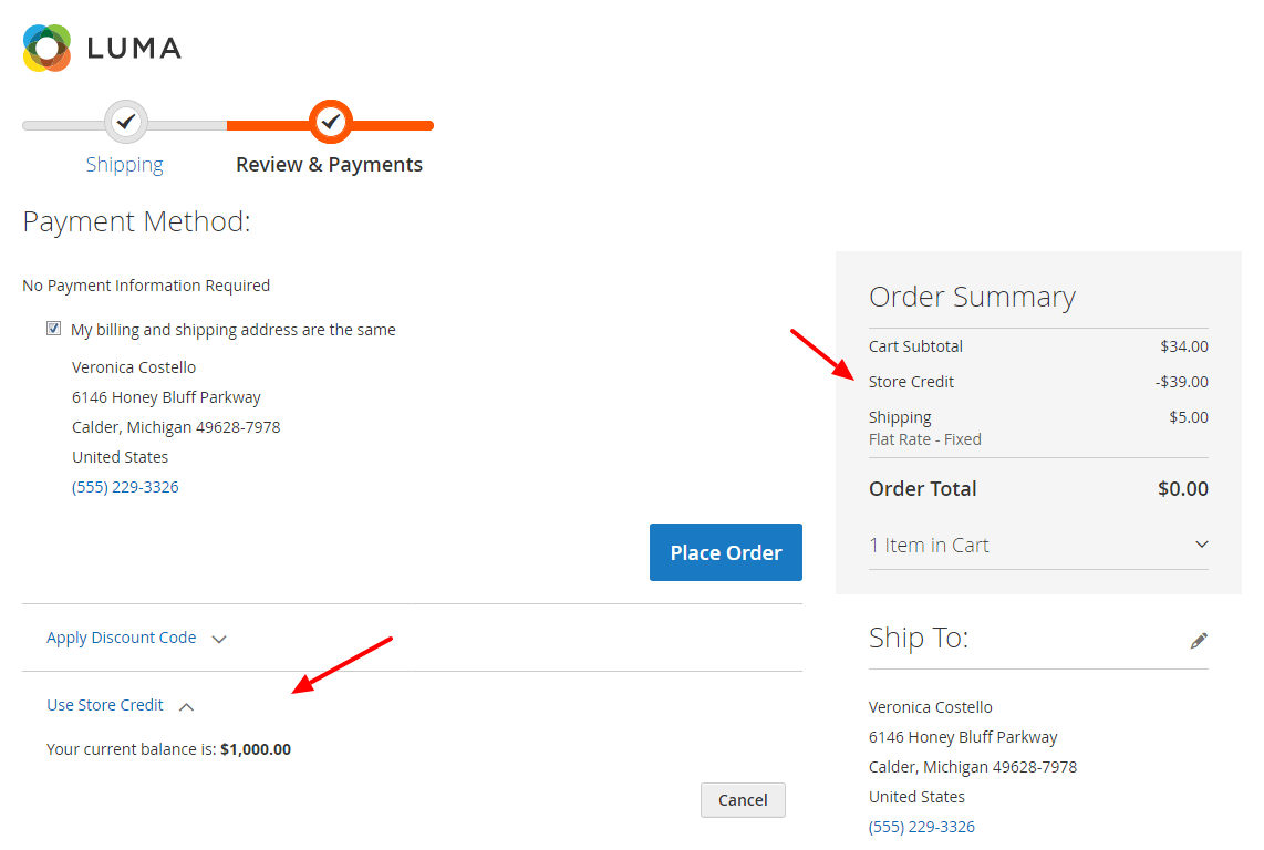 Magento 2 Credit Line Overview Add New Payment Gateway