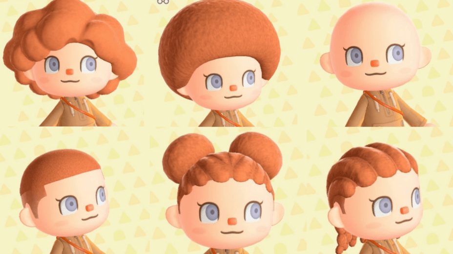Animal Crossing Hairstyles New Horizons Animal Crossing New Horizons