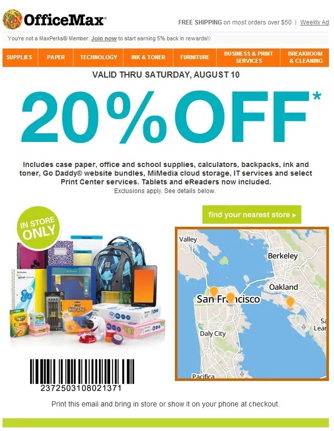 Office Max Coupons 2024 Johna Kirsten
