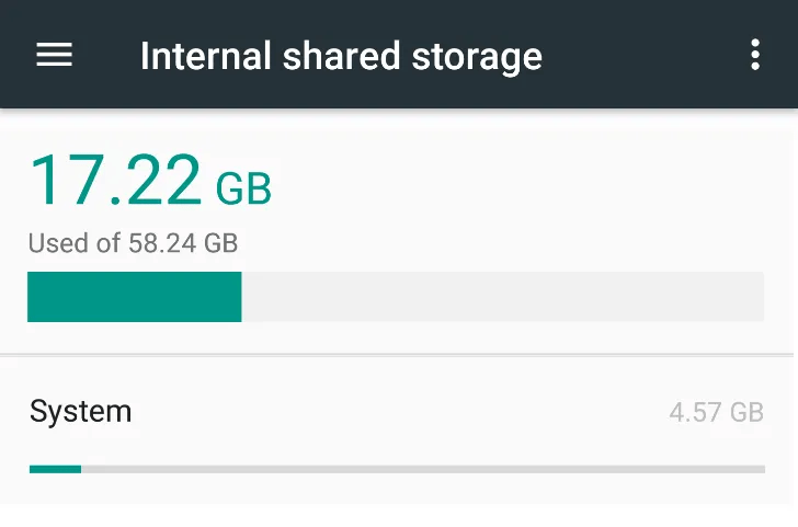 Android 7.1 feature spotlight Storage now separates