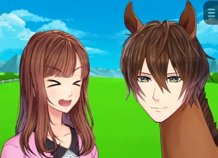 My Horse Prince is a weird dating simulator about an anime girl and the