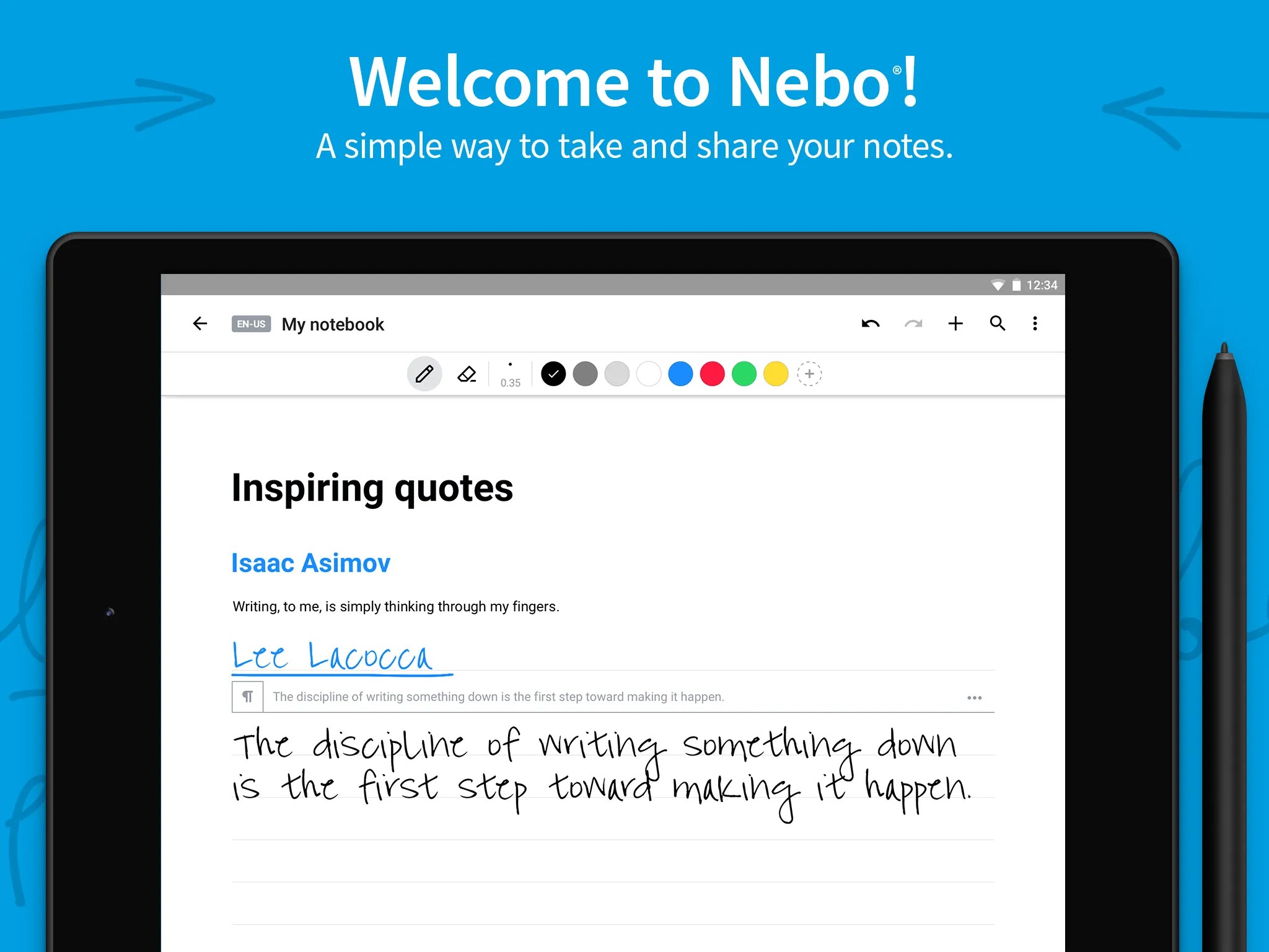 [Update Out of beta] MyScript Nebo is a handwriting recognition and