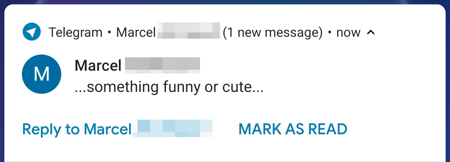 [Pssst, Gmail, You Listening?] Telegram 4.9 added a 'Mark