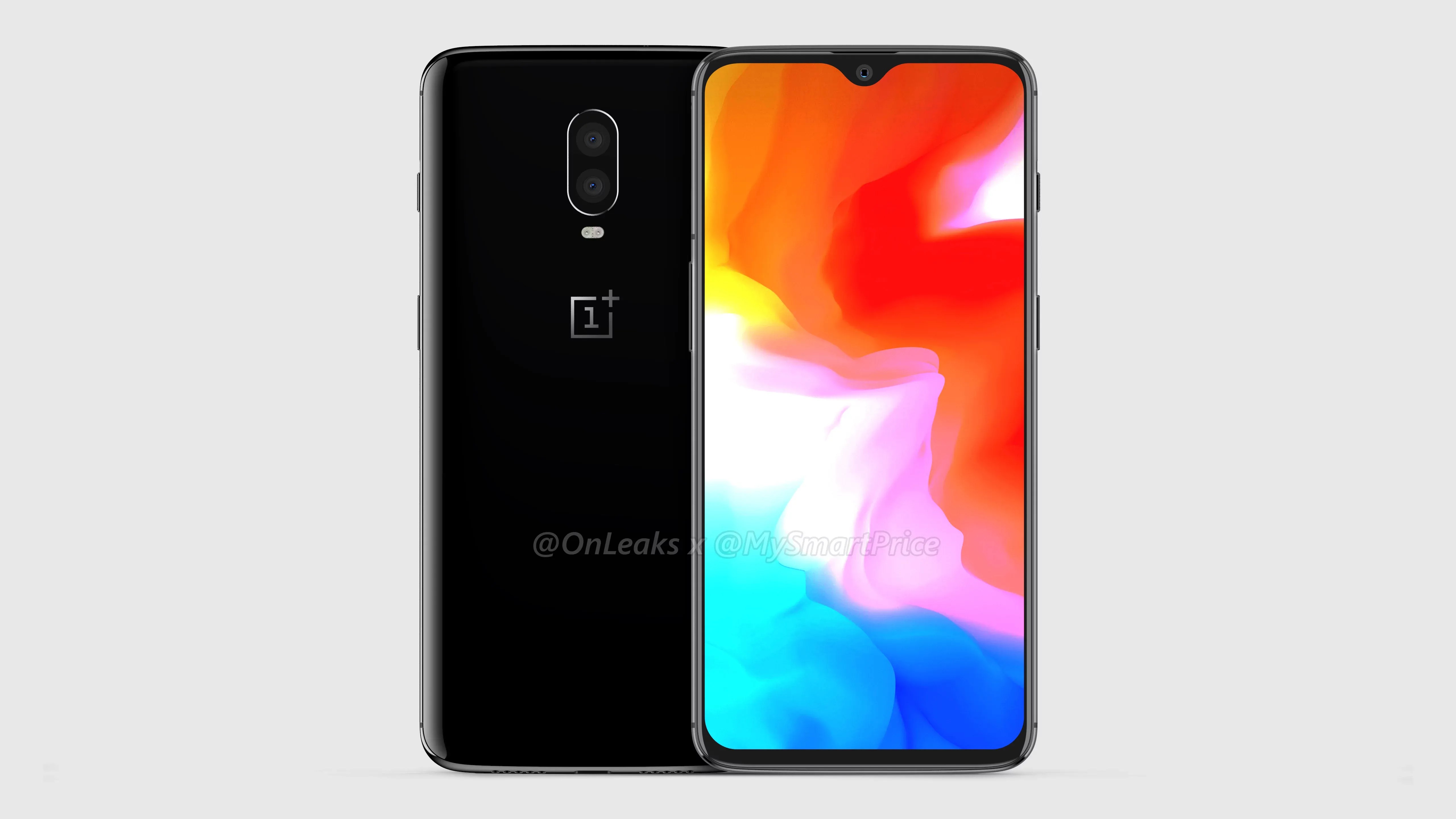 [Update: More images] New renders of the OnePlus 6T show 'waterdrop