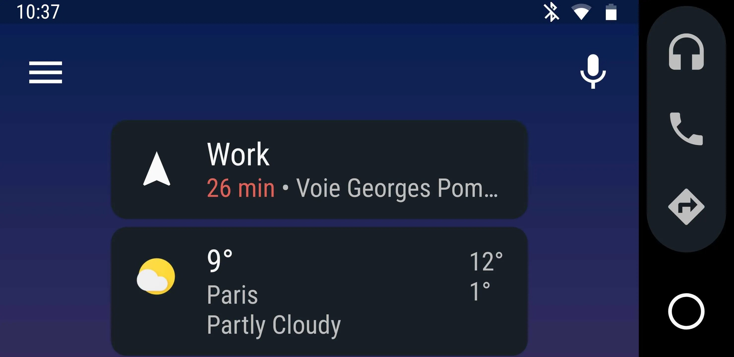Samsung's One UI night mode forces Android Auto to think it's always