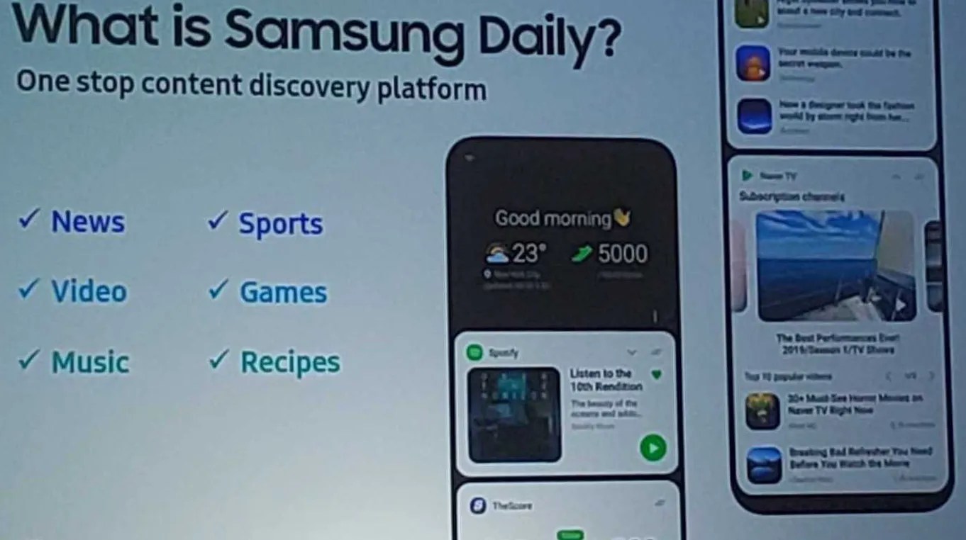 Bixby Home to make way to Samsung Daily, bringing minor improvements
