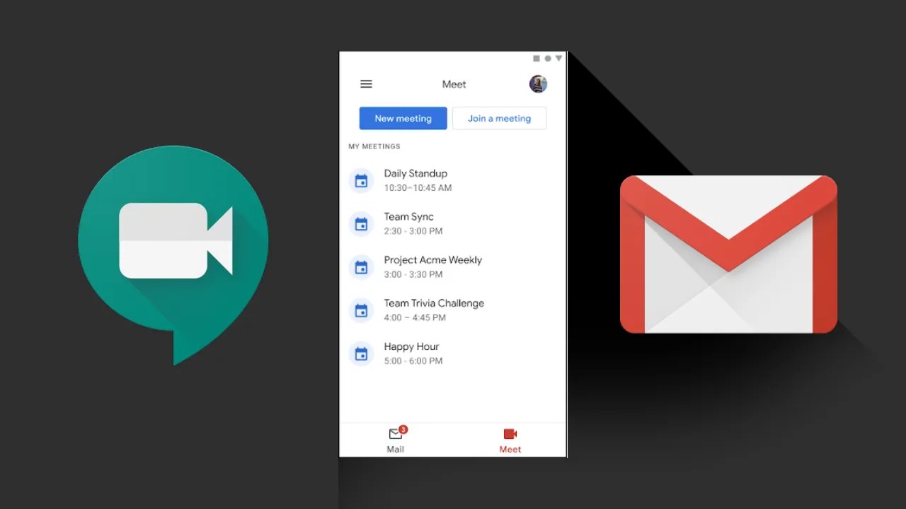 Terrible, spacewasting Google Meet integration is rolling