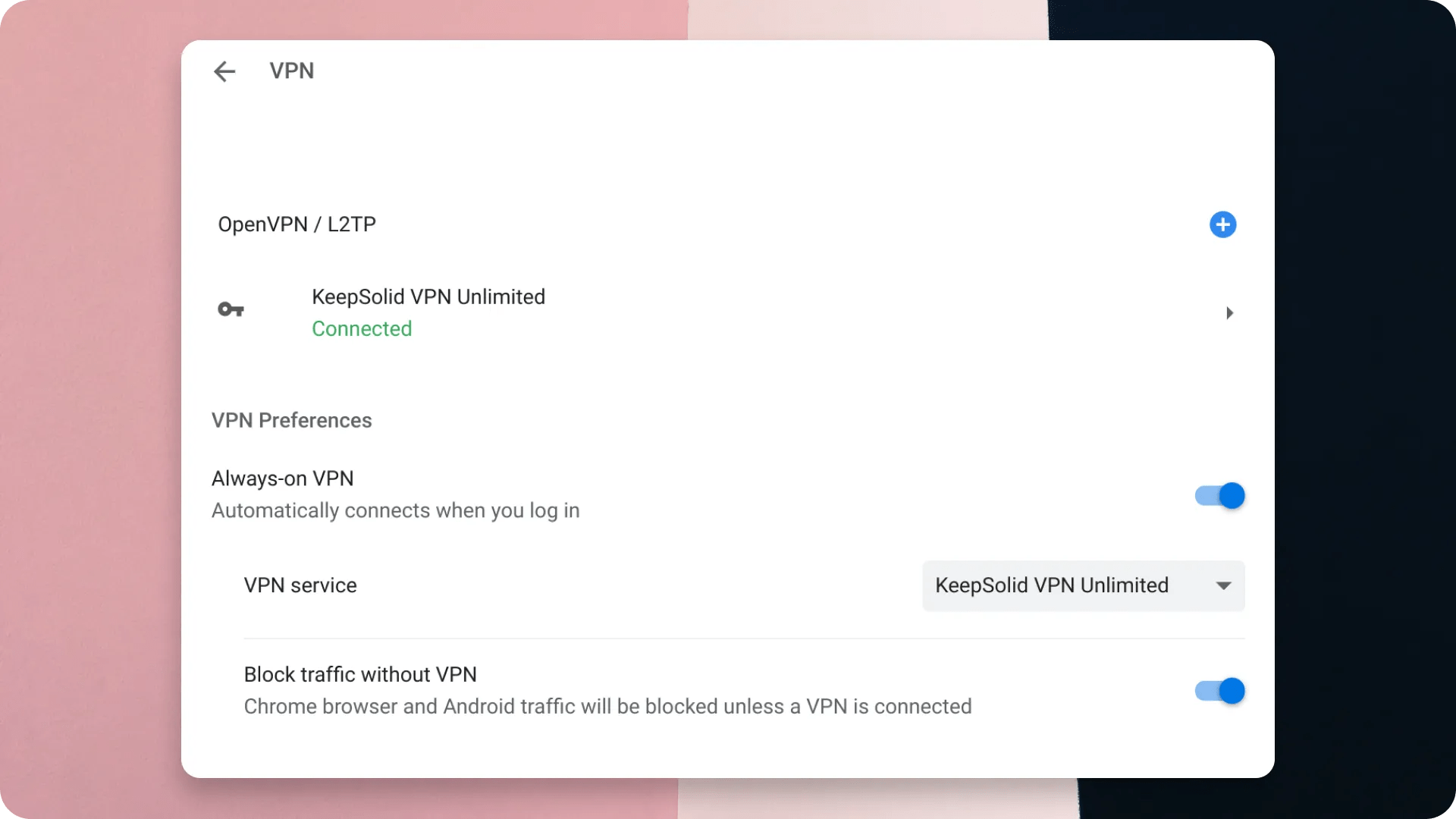 Using a VPN on Chrome OS with multiple users is about to get a lot easier