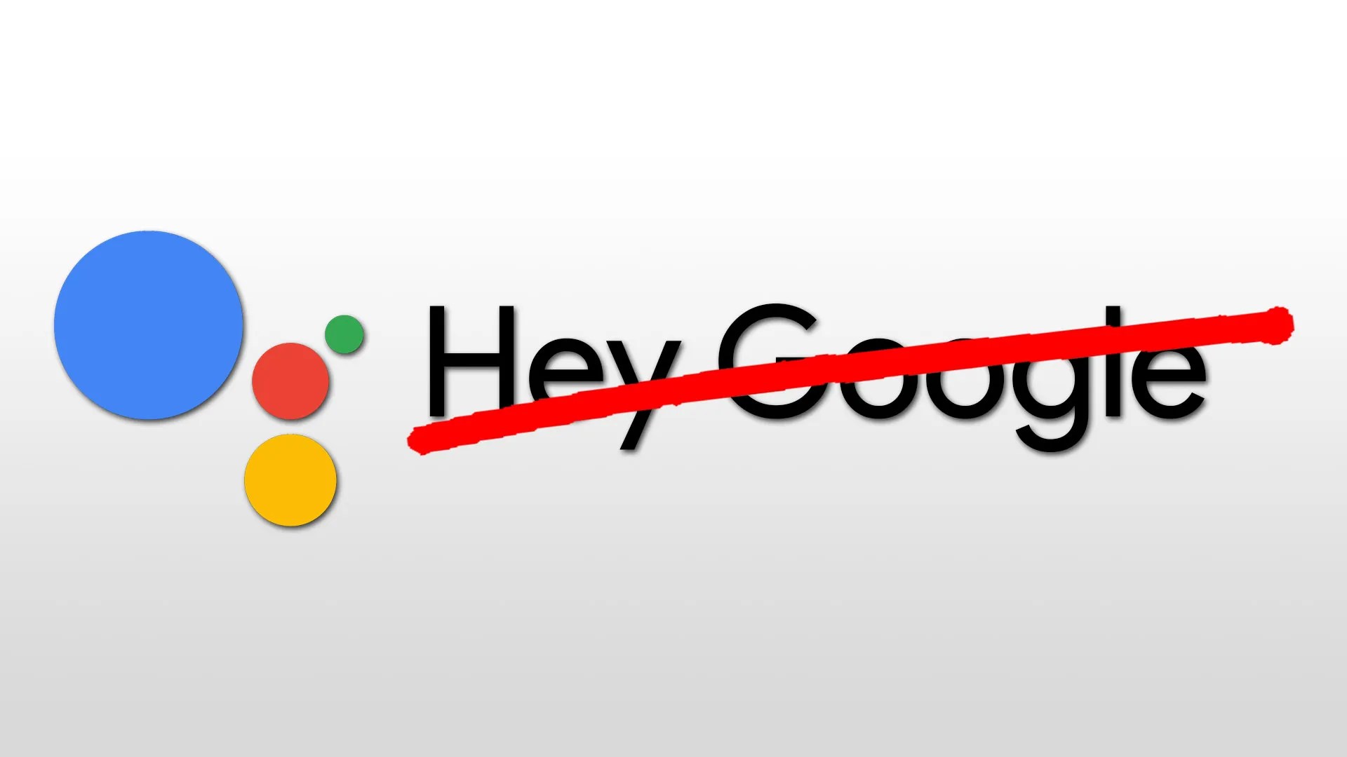 hey google logo with red line through it
