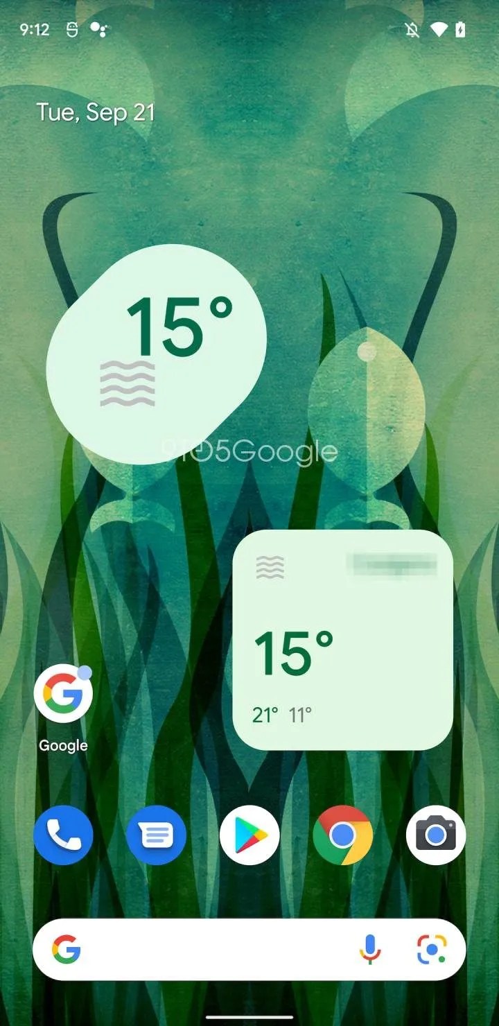 Google's new Material You weather widgets are the good kind of weird