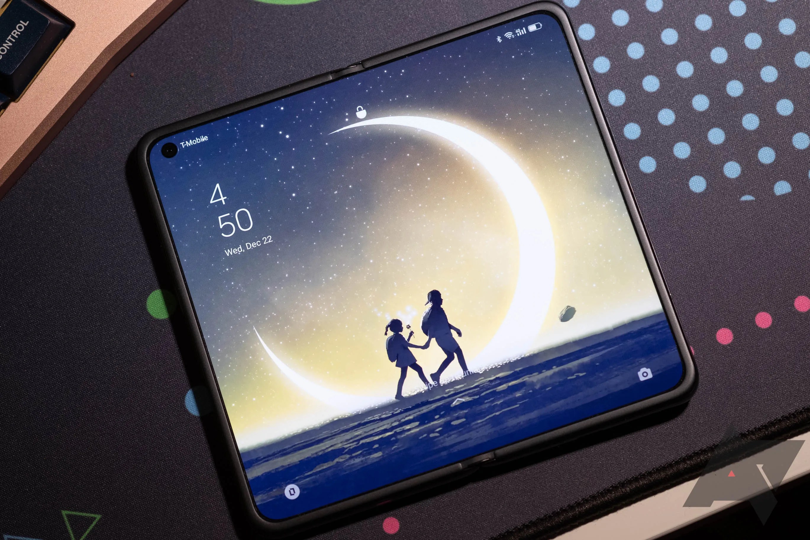 Oppo Find N unfolded