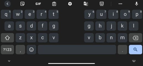 Gboard split layout