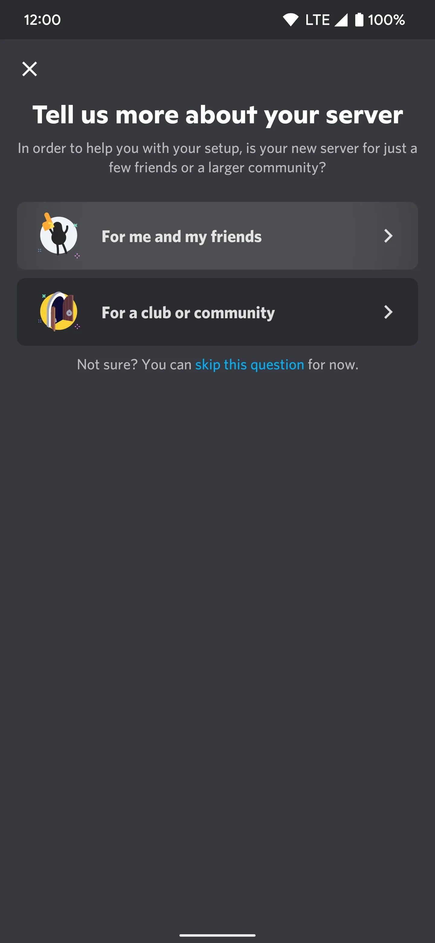 How to create a Discord server