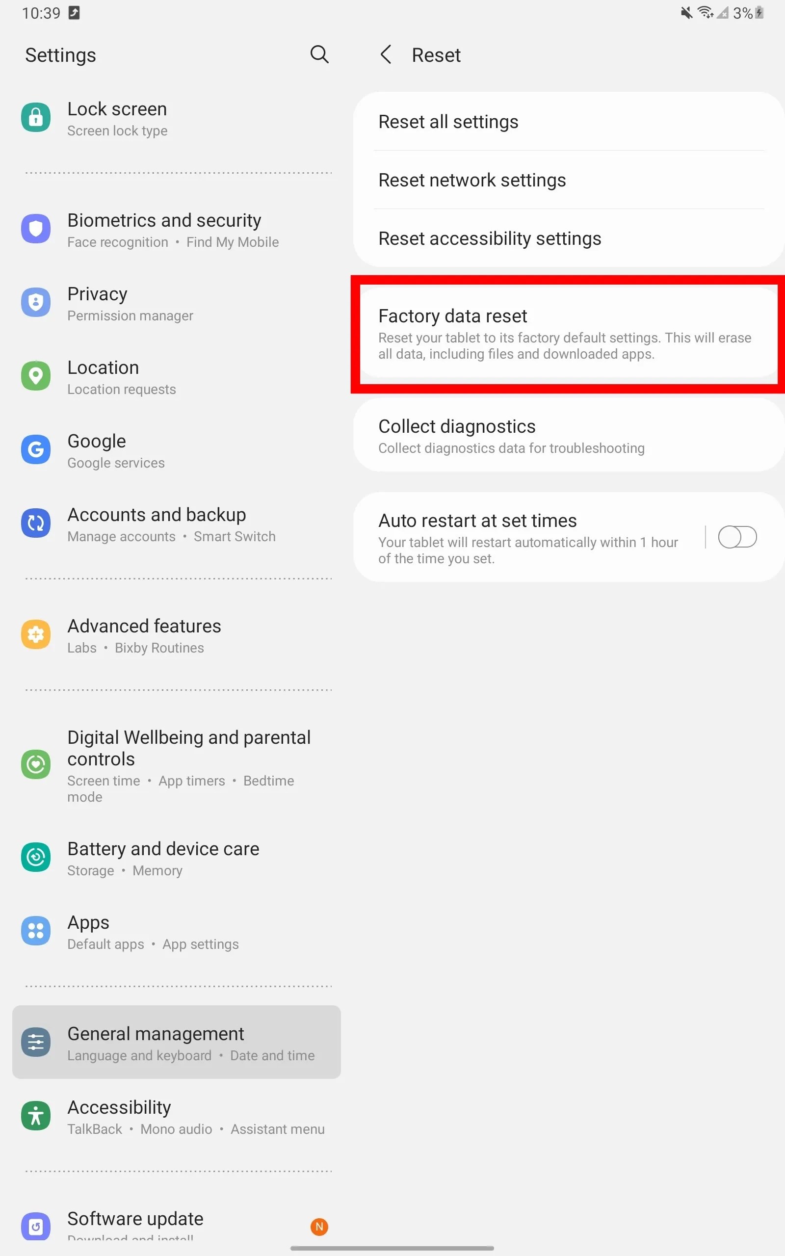 How to reset your Samsung Galaxy tablet