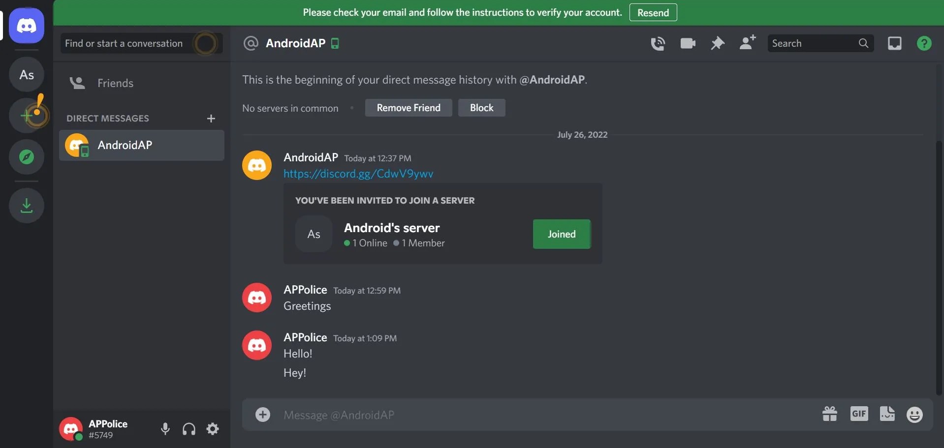 How to mute a user on Discord
