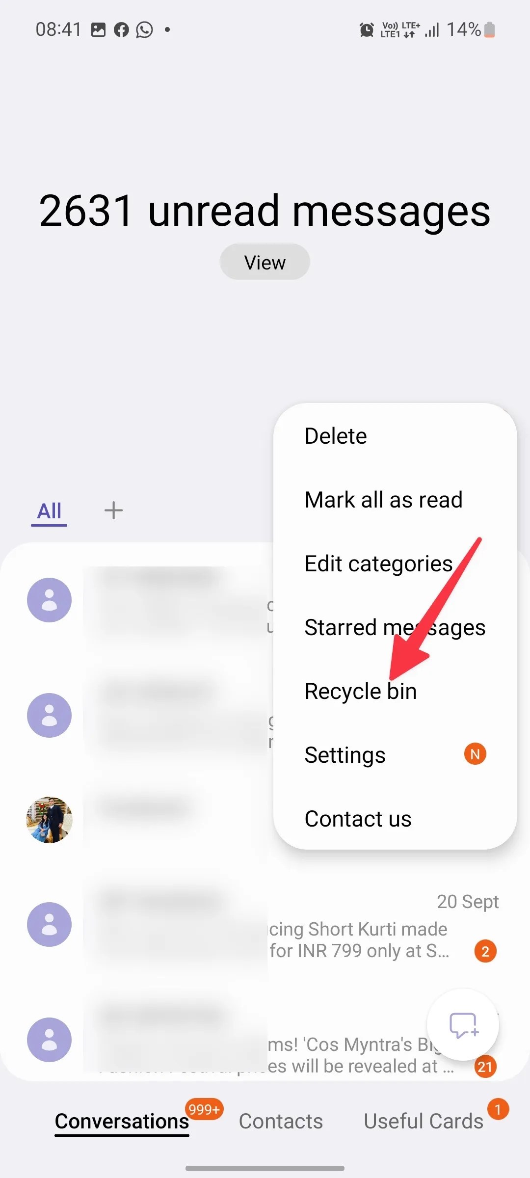 How to find and retrieve deleted text messages on Android
