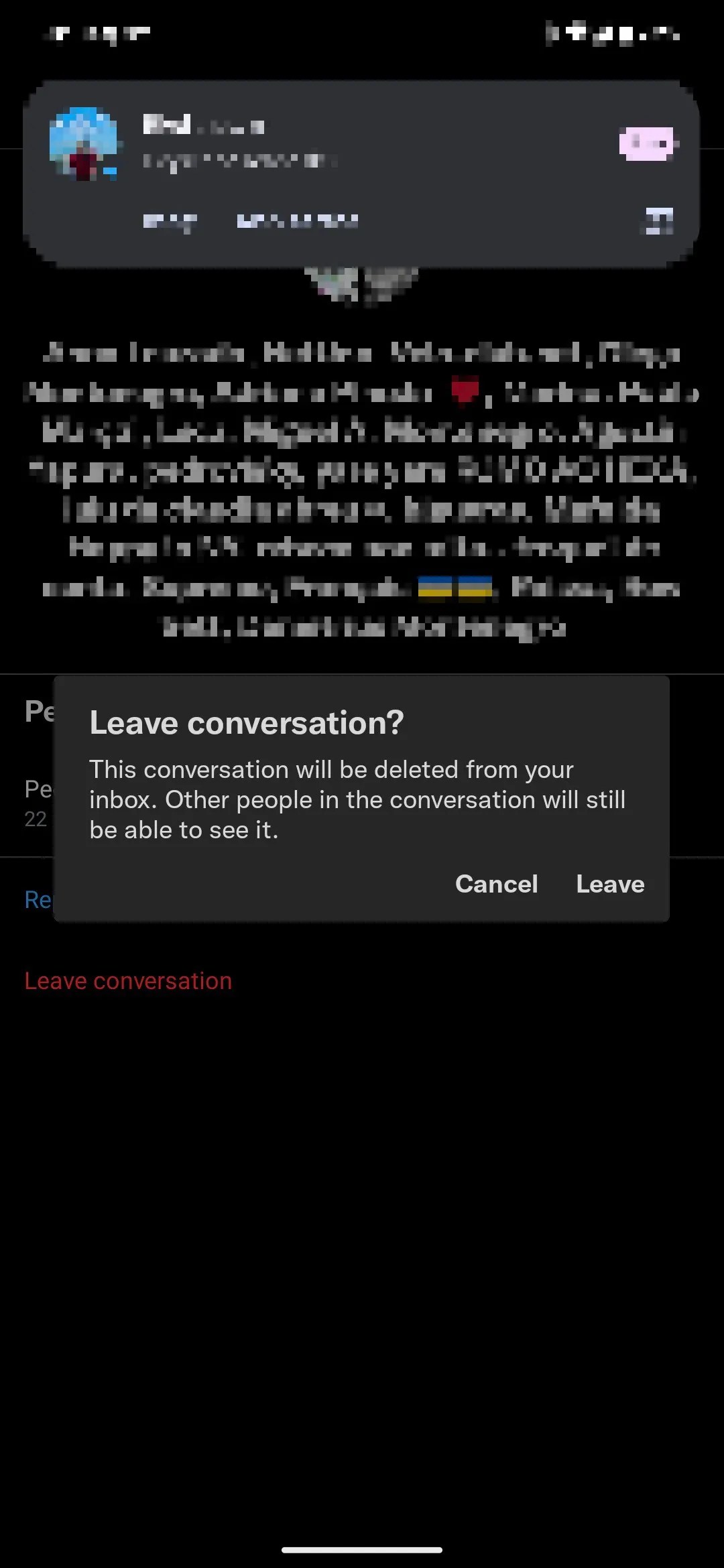 How to leave a group chat on the most popular messaging apps