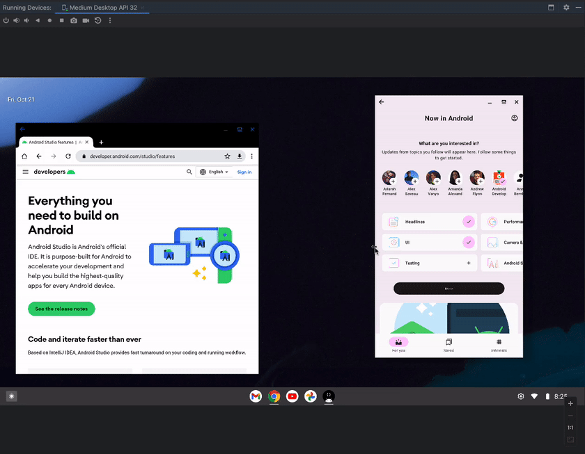 Android Studio Electric Eel brings resizable emulators and a native