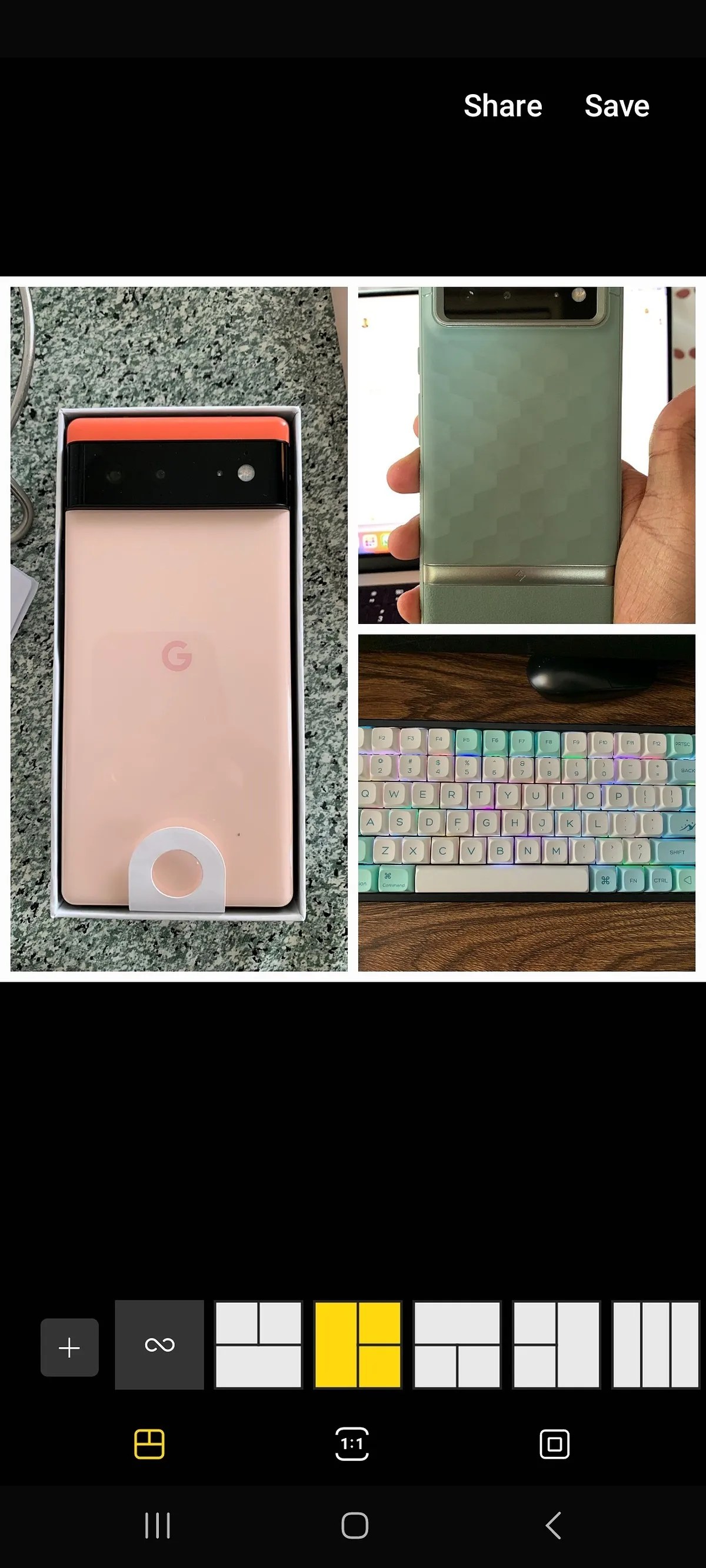 How to make photo collages on Android