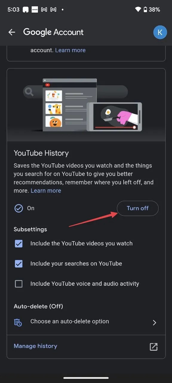 How to delete your YouTube search and watch histories on any device