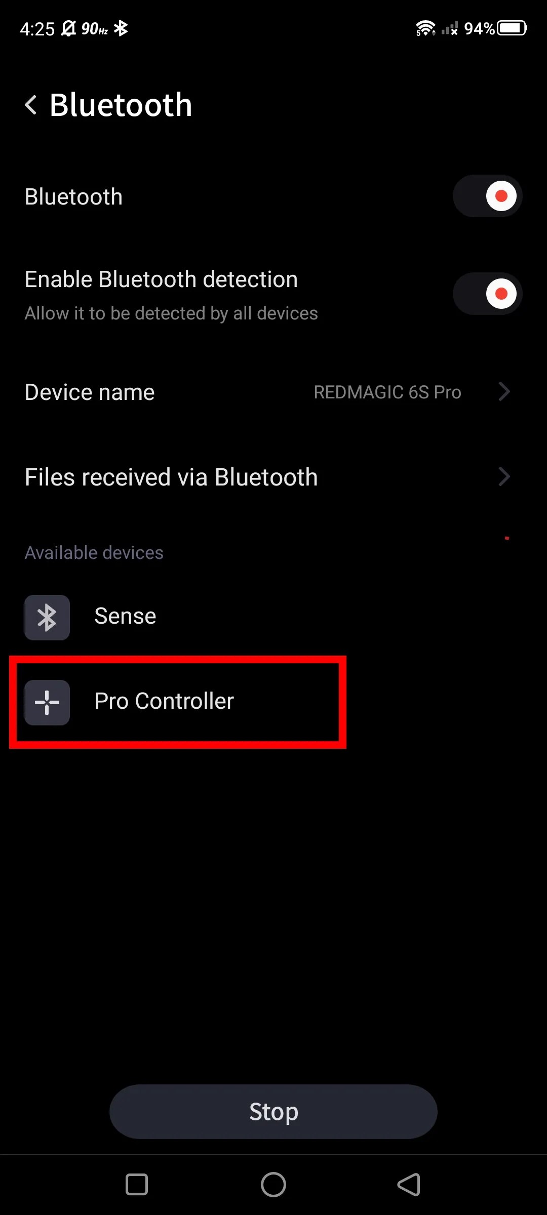How to use a Nintendo Switch Pro Controller on Android