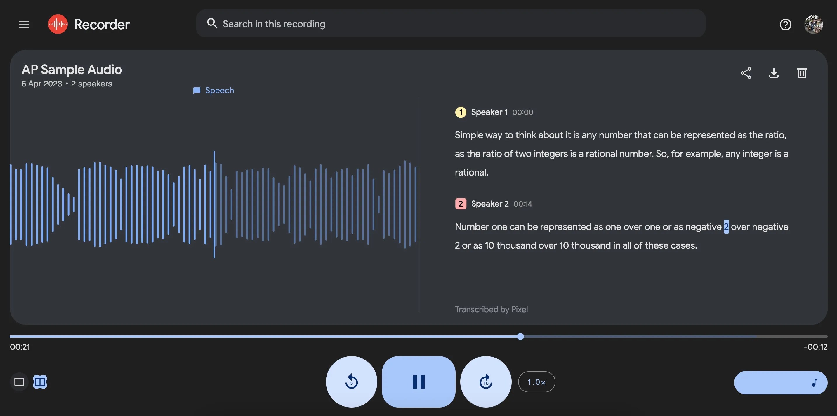 Google Recorder for the web looks a lot more modern with Material You