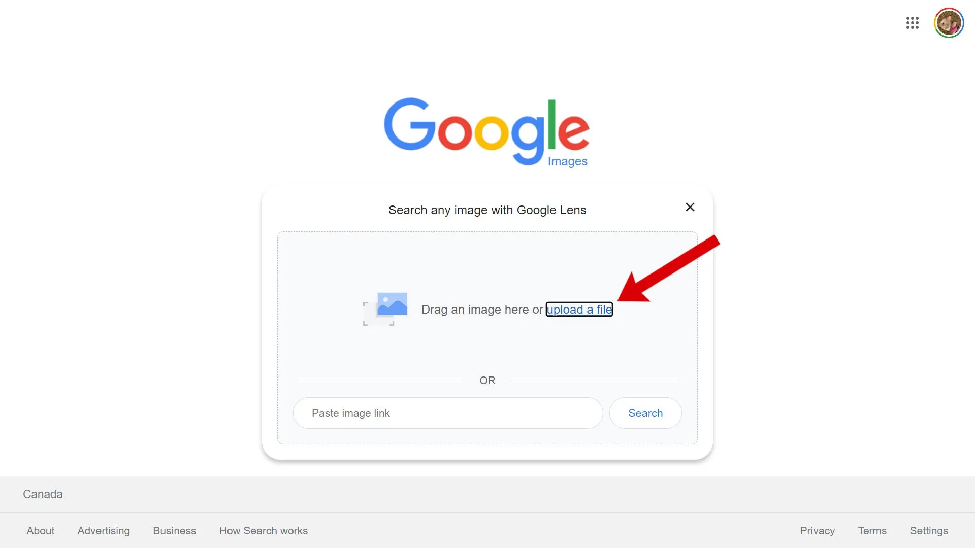 How to a reverse image search on Google