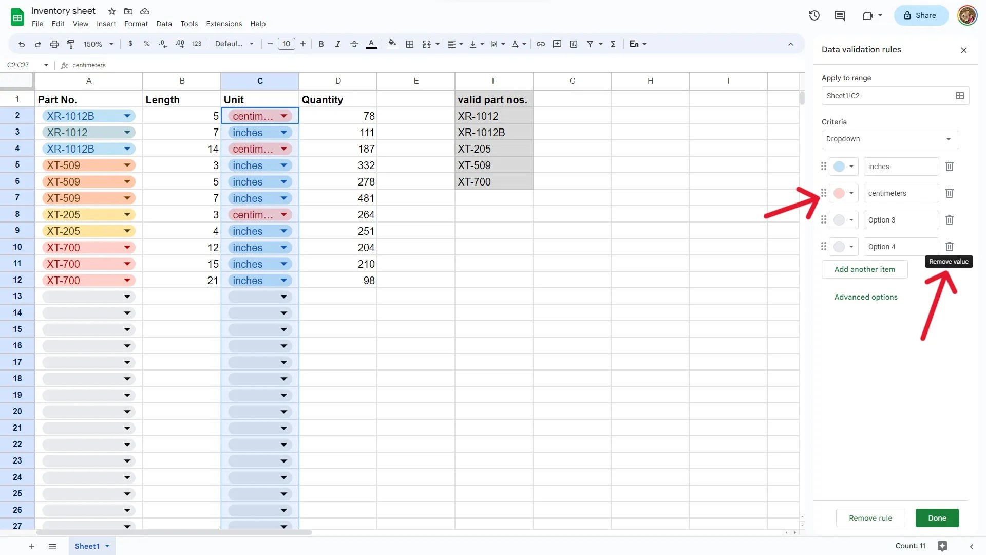 Google Docs How to add dropdown menus to your document