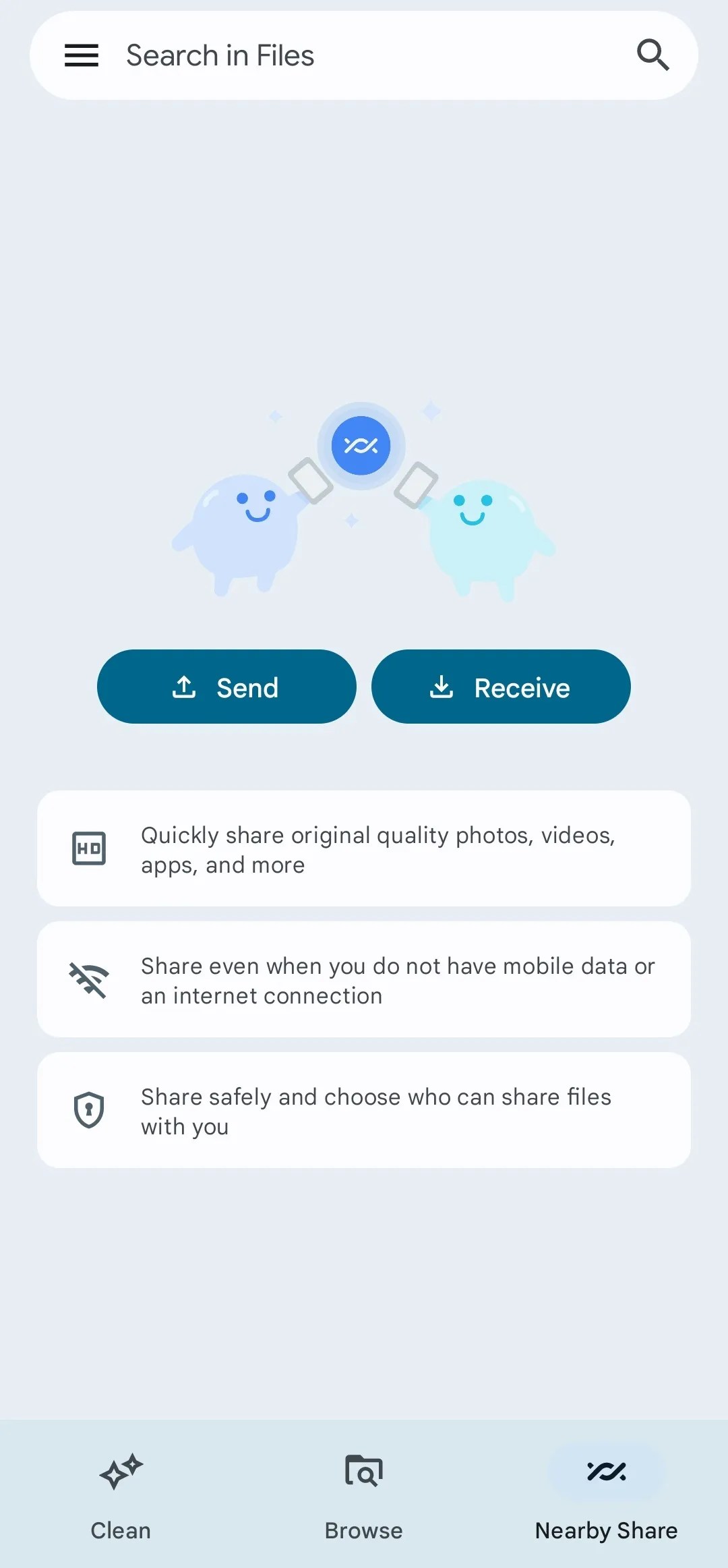 Google’s Files app gets a muchneeded home screen redesign
