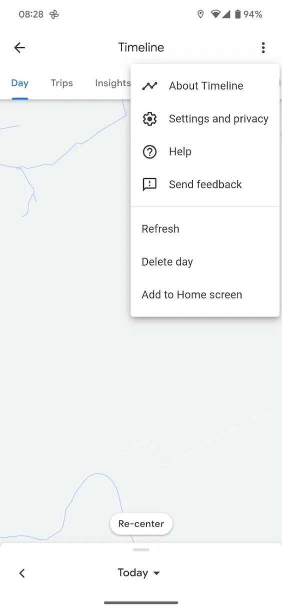 Google Maps How to delete your history