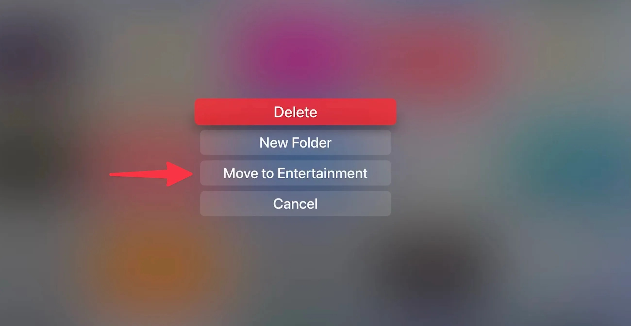 How to manage apps on Apple TV