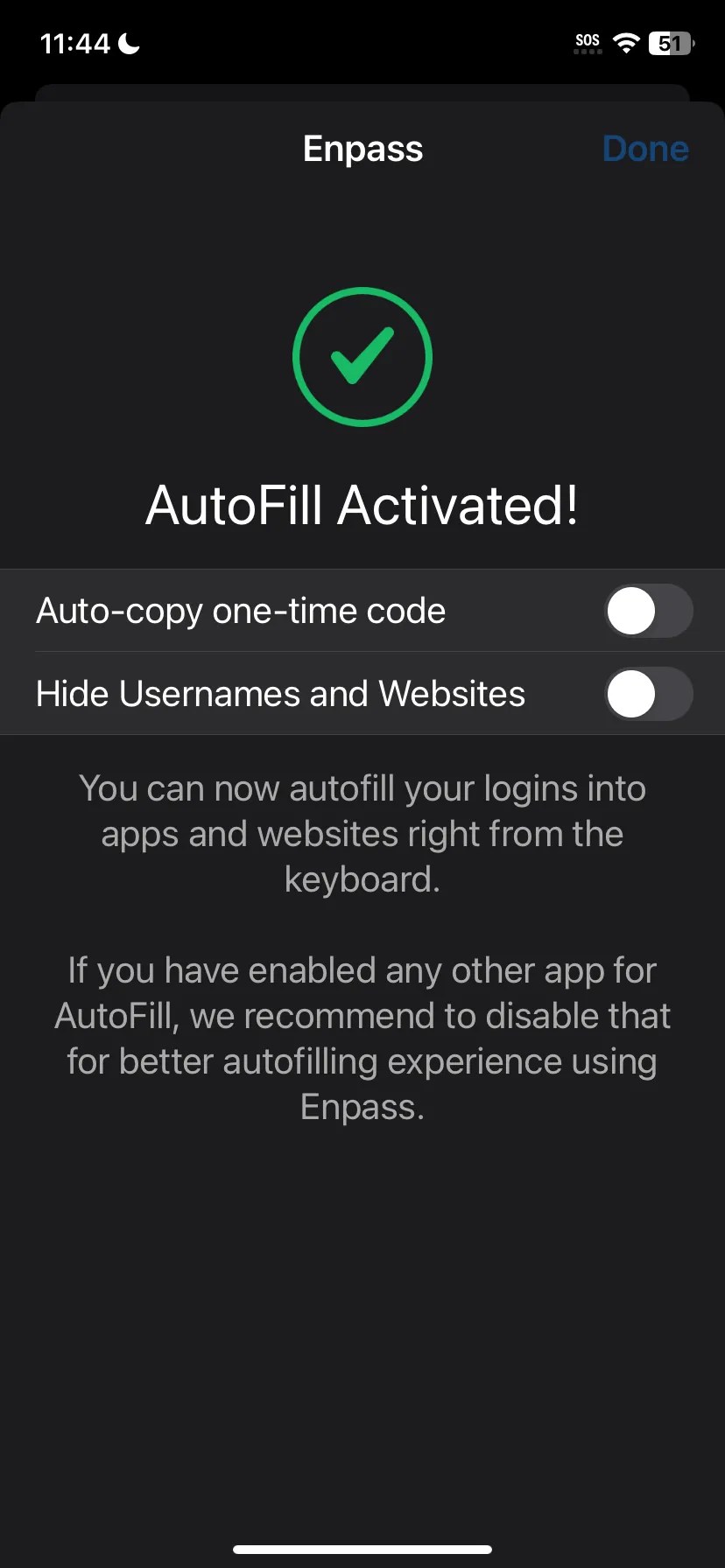 Enpass How to set up passkeys for your apps