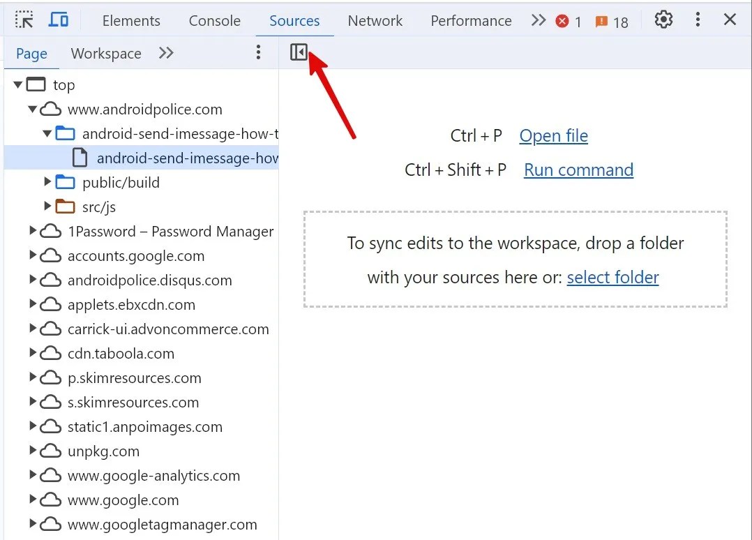 Google Chrome How to enable Developer Tools