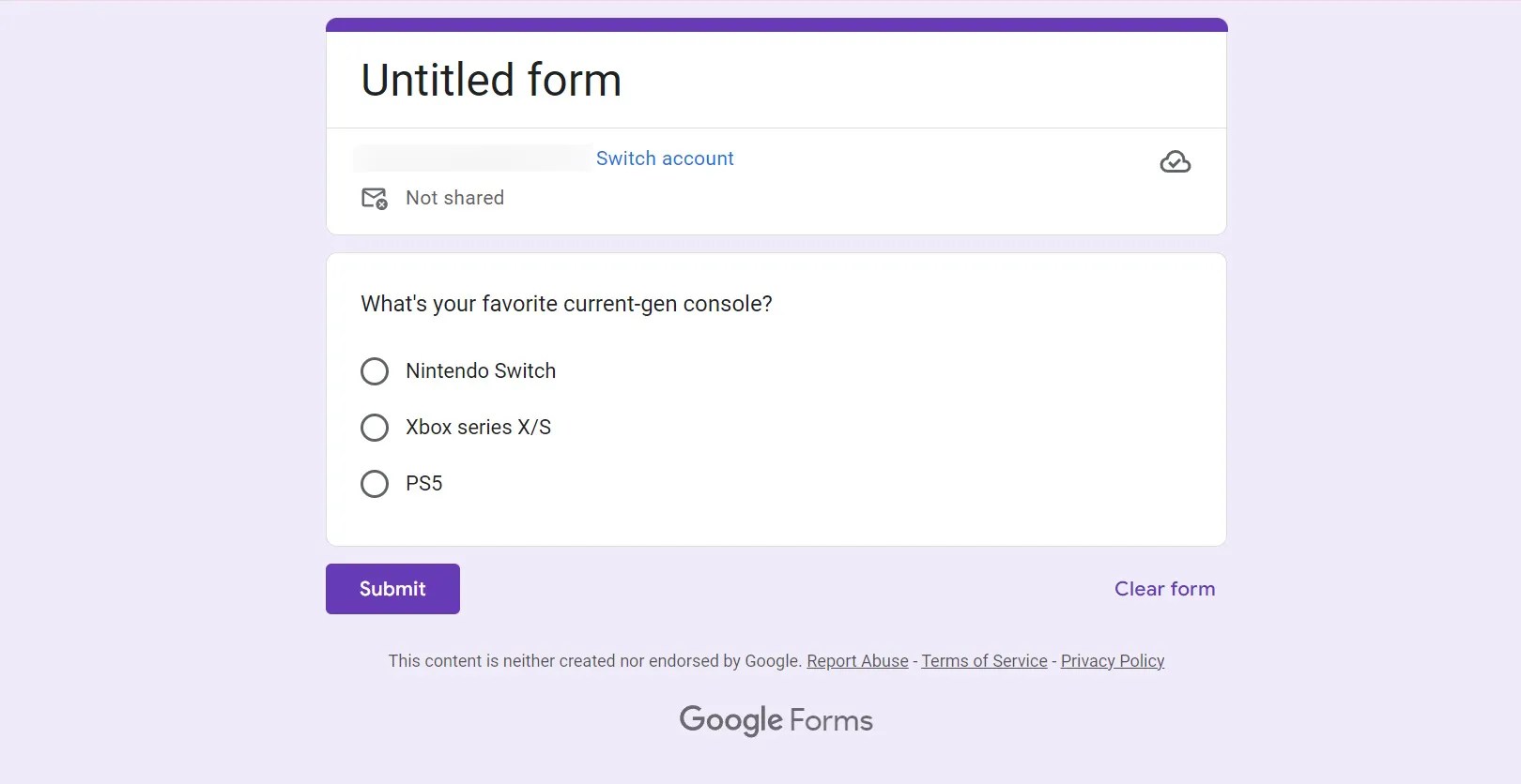 Google Forms How to make an online form and survey