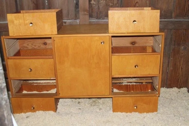 wooden Chicken nesting box